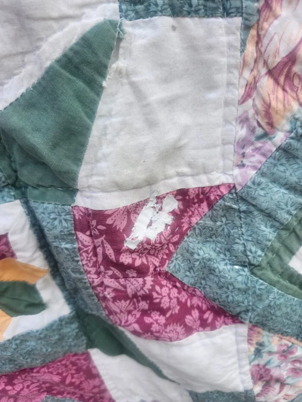 Vintage quilt size 96